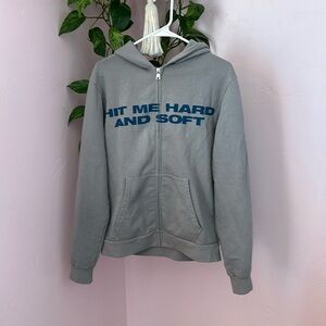 BILLIE EILISH zip hoodie